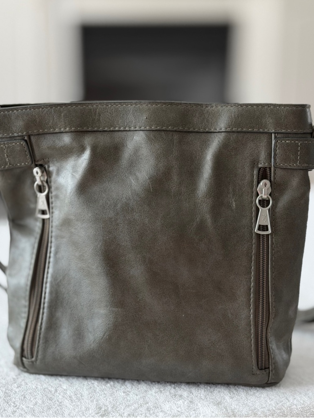 Browning Brown Leather Conceal Carry Crossbody Purse - Picture 2 of 7